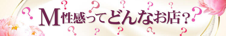 ？？M性感ってどんなお店？？